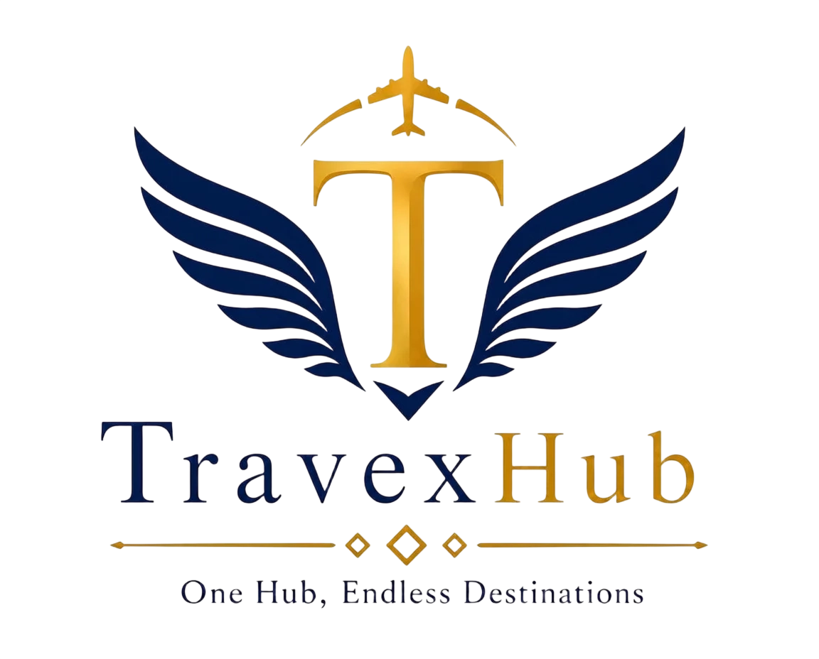 TravexHub Logo White